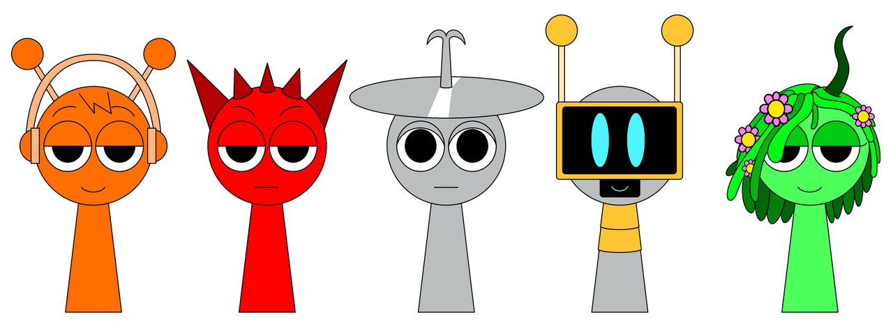 Sprunki Style. Deviantart The Sprunki Beats in my style vector by gamerdiana on DeviantArt