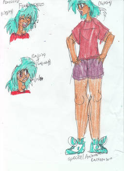 Daniel's Style Cartoon Woman 11