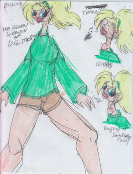 Elven woman Terra