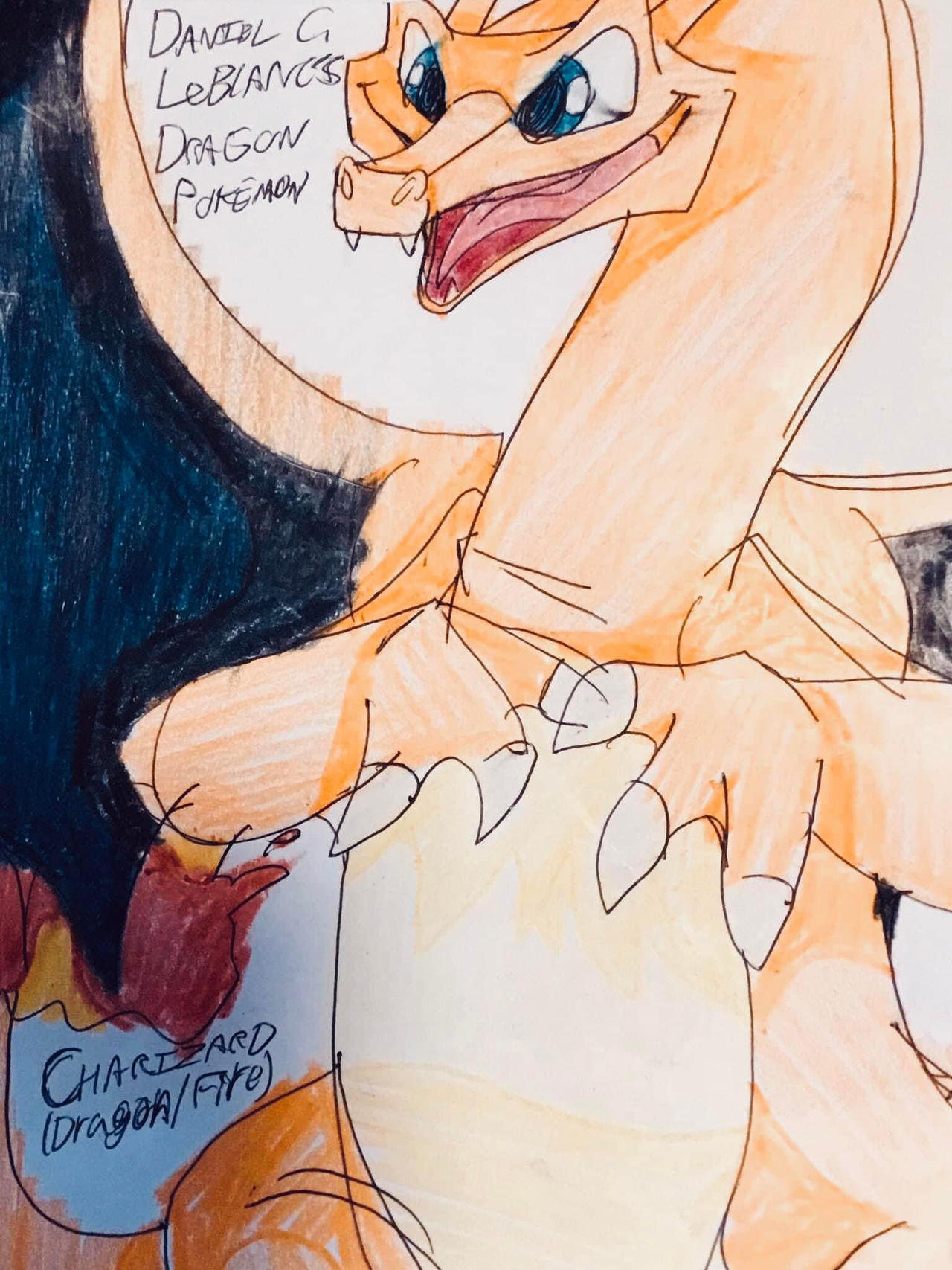 Charizard Base Deviantart Charizard by DragonKingDCL on DeviantArt