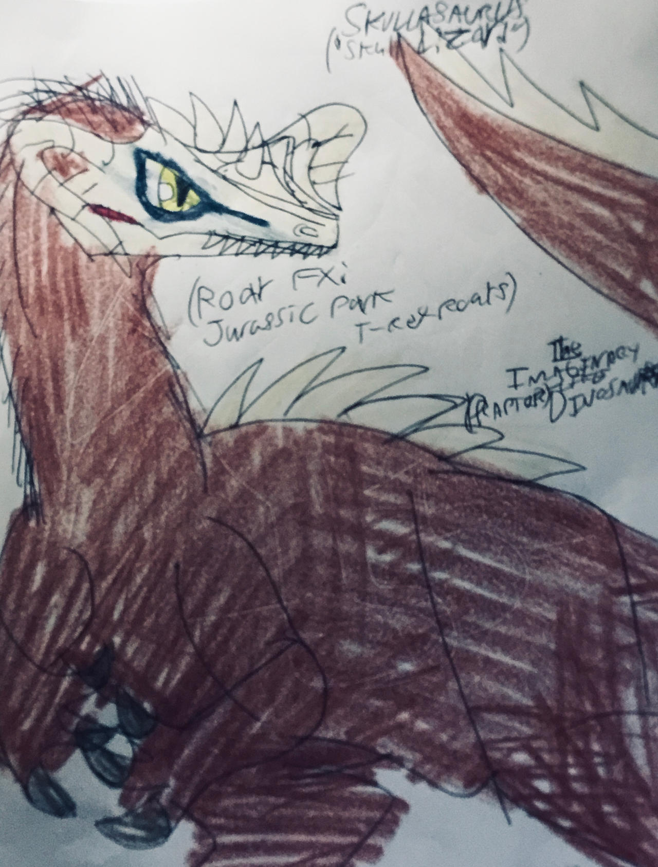 Skullasaurus Skullasaurus by DragonKingDCL on DeviantArt