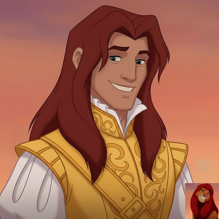 Simba Anthropomorphized Simba as human by FelipeCXG on DeviantArt