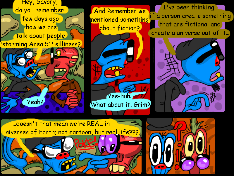 Deviantart Fiction Grimster's Question About Fiction by Zaycool97 on DeviantArt