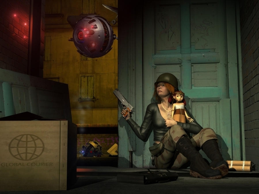 I won't let them hurt you