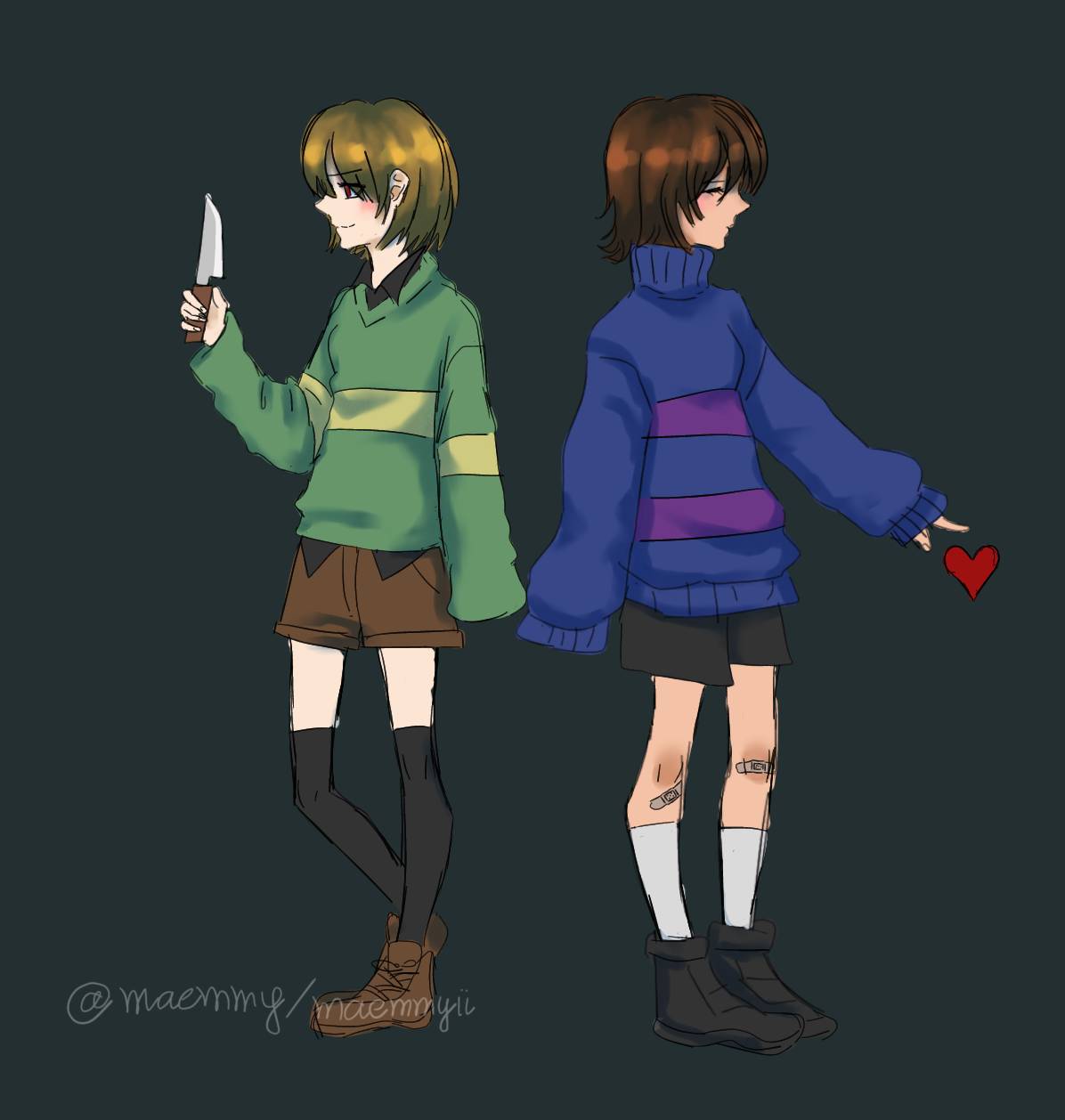 Undertale Animation - Chara by CreatorOfCastell on DeviantArt