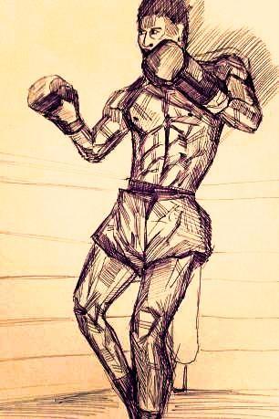 muay thai-stand