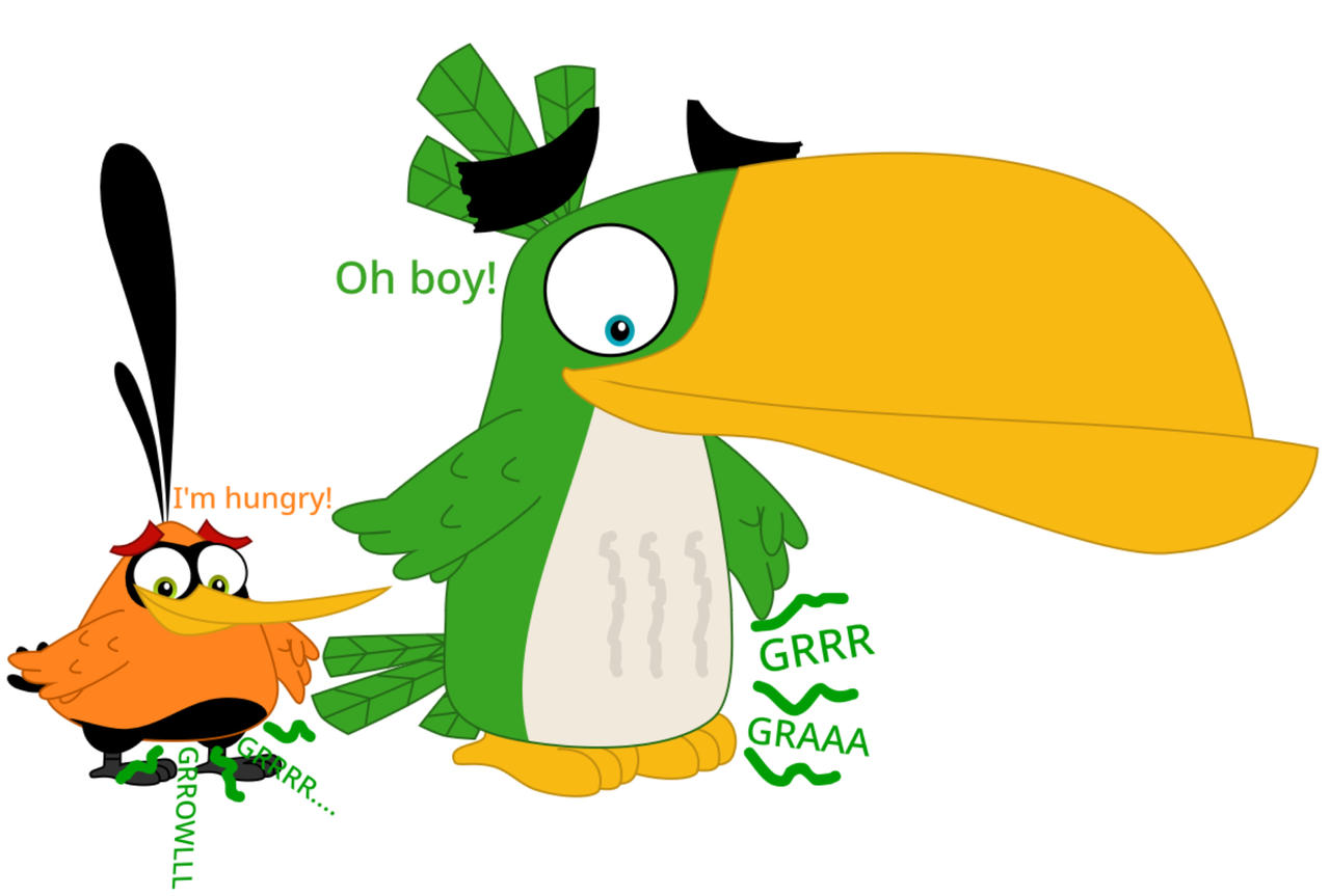 Angry Birds Inflator Bubbles And Hal Stomach Growing by Snifflesfun1999 on DeviantArt