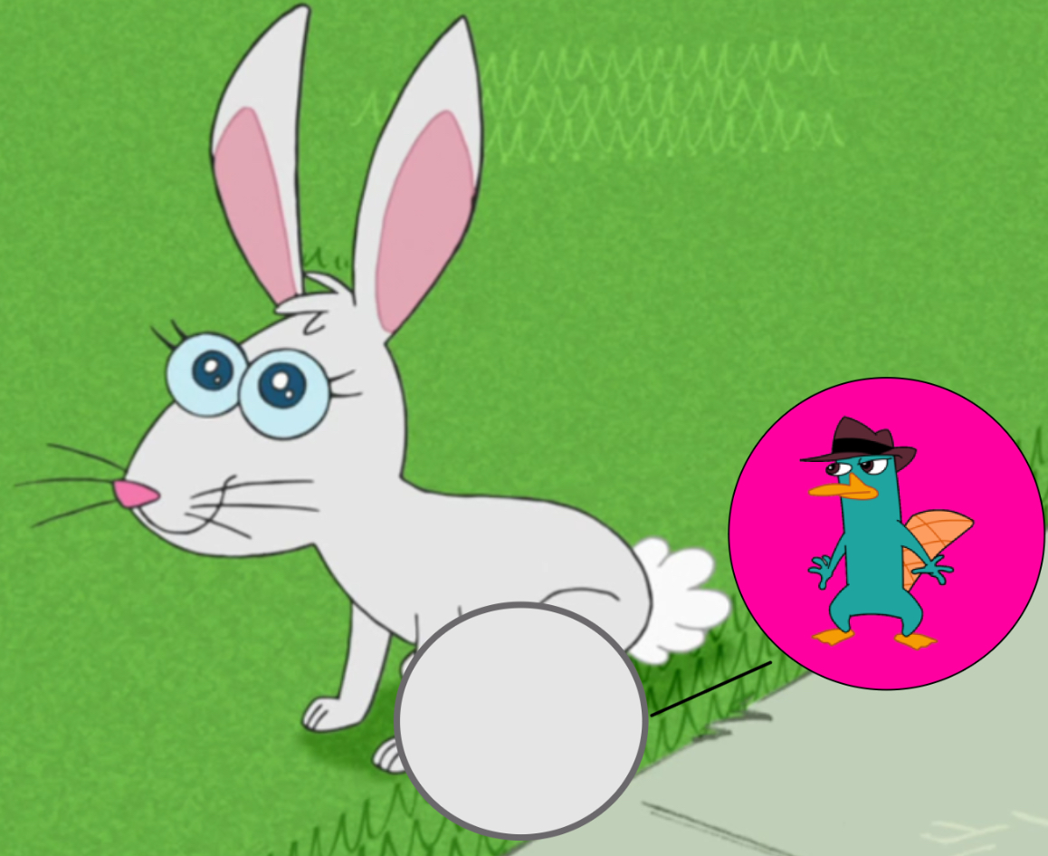 Denny Rabbit Dennis The Rabbit ate Perry the Platypus by Snifflesfun1999 on DeviantArt