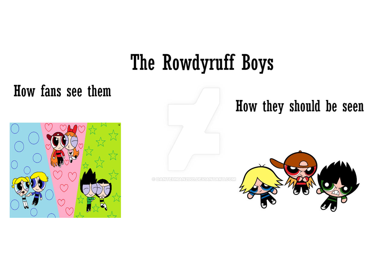 How should we see the Rowdyruff Boys? by DanTEHMan2001 on DeviantArt