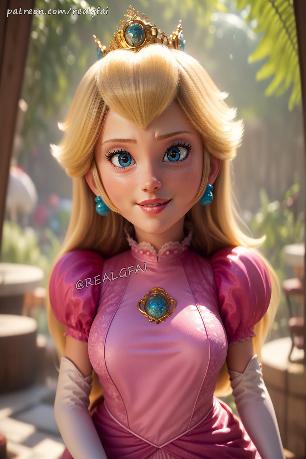 Princess Peach by RealgfAI on DeviantArt