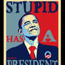 Stupid Obama Poster