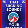 Sucking Sound Campaign Poster