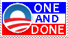 One and Done stamp