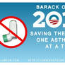 Obama Banning Inhalers poster