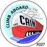 Cain Train Campaign button