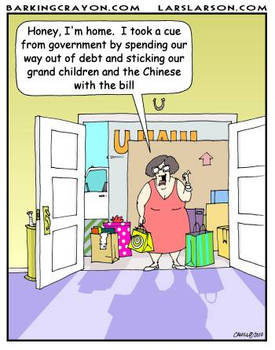 Behaving Like Government cartoon