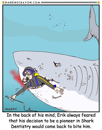 Shark Week Cartoon No. 16