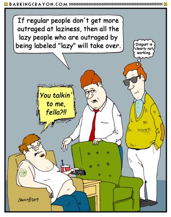 Lazy People cartoon by Conservatoons on DeviantArt