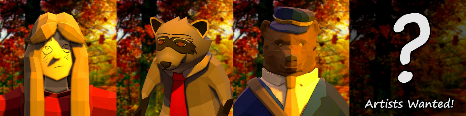 Poly Artists Wanted for Autumn! (Game Project) by Littlenorwegians