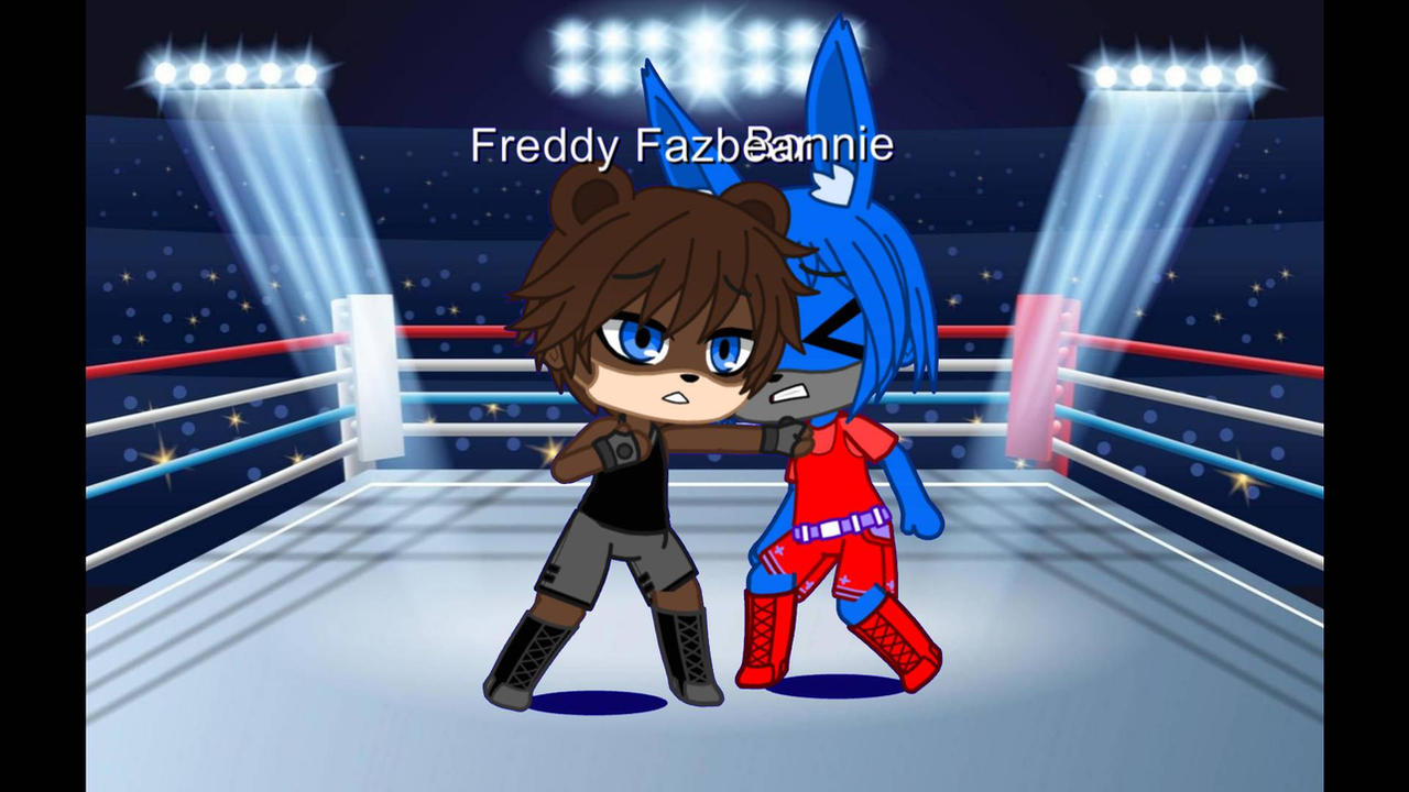 Freddy Fazbear vs Bonnie (wrestling)