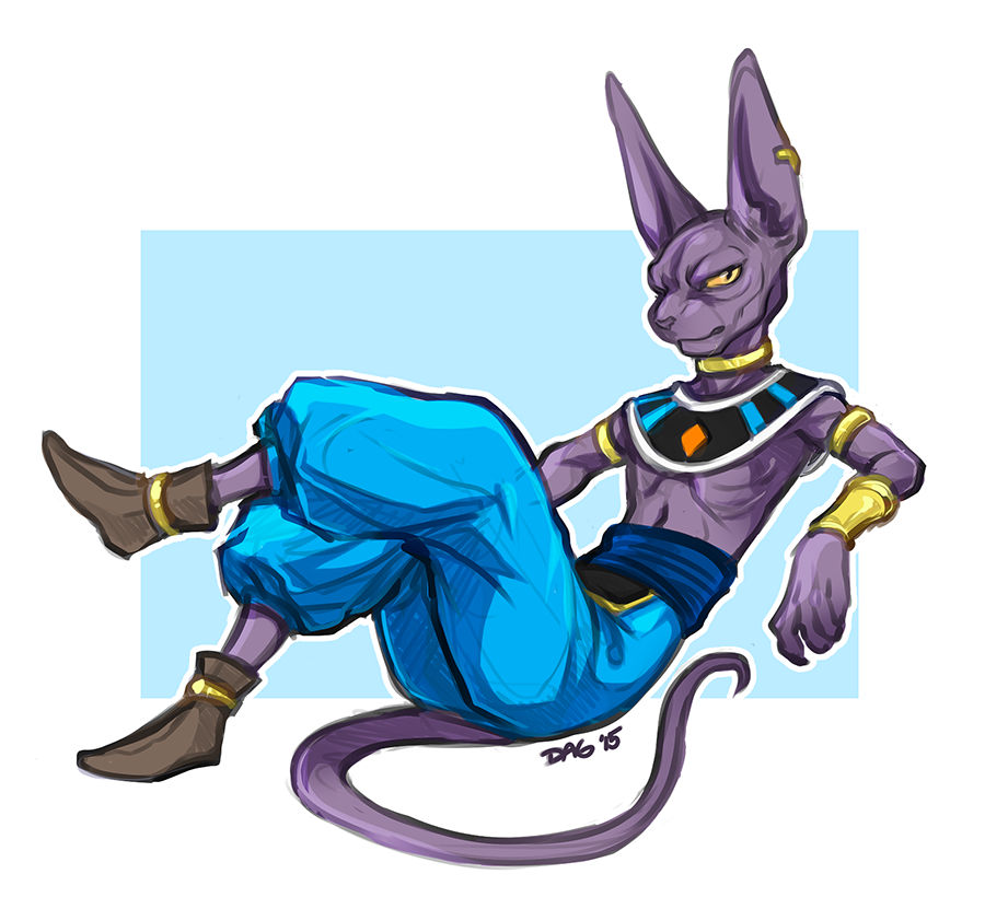 Beerus Sketch by Majime on DeviantArt