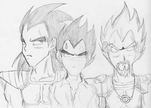 Three Saiyans