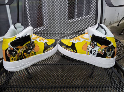 Custom Steelers Kicks