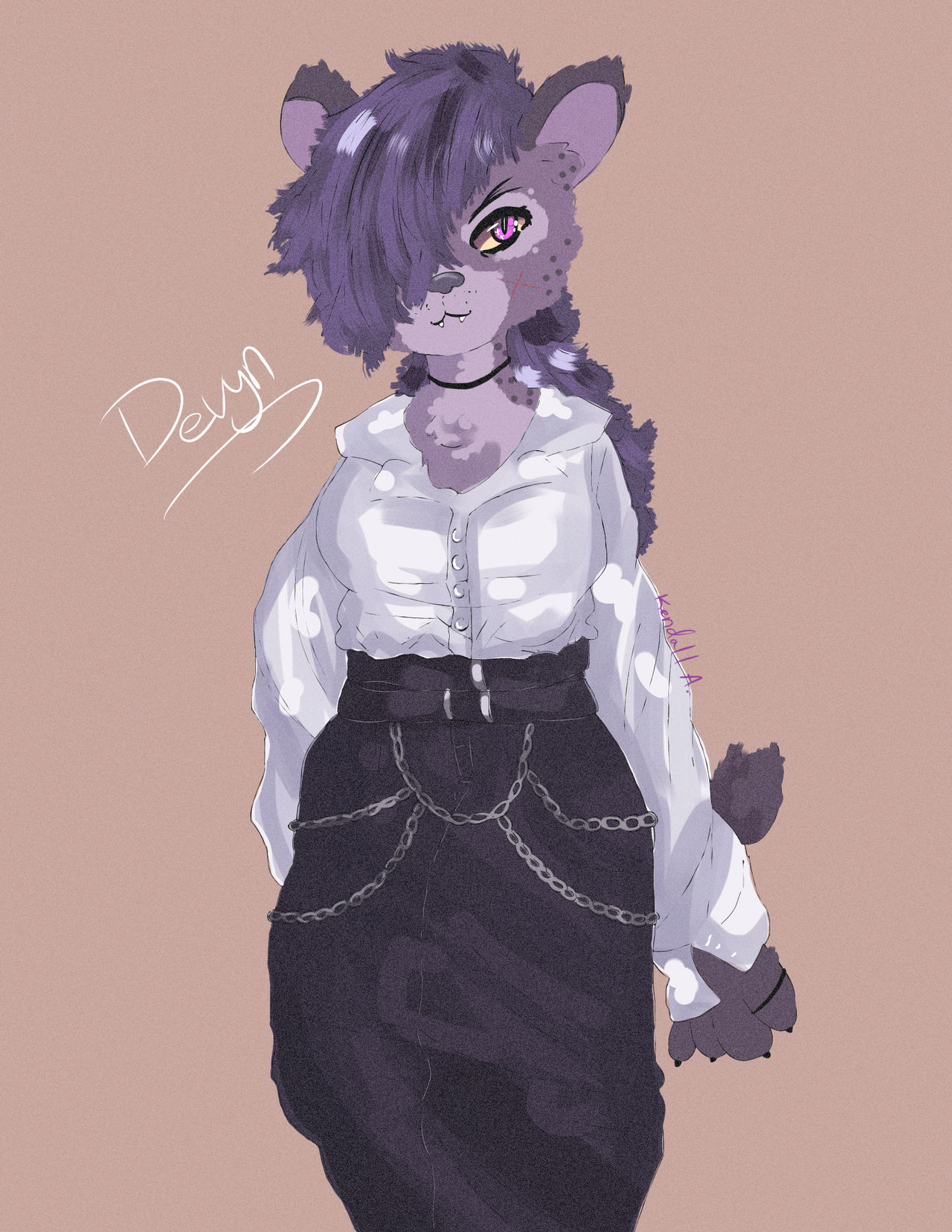 devyn redesigned by pandakendall95 on DeviantArt
