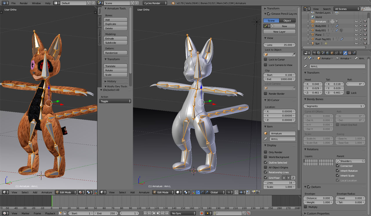 Anim8or Rigger Rigging in process by Animekid2121 on DeviantArt