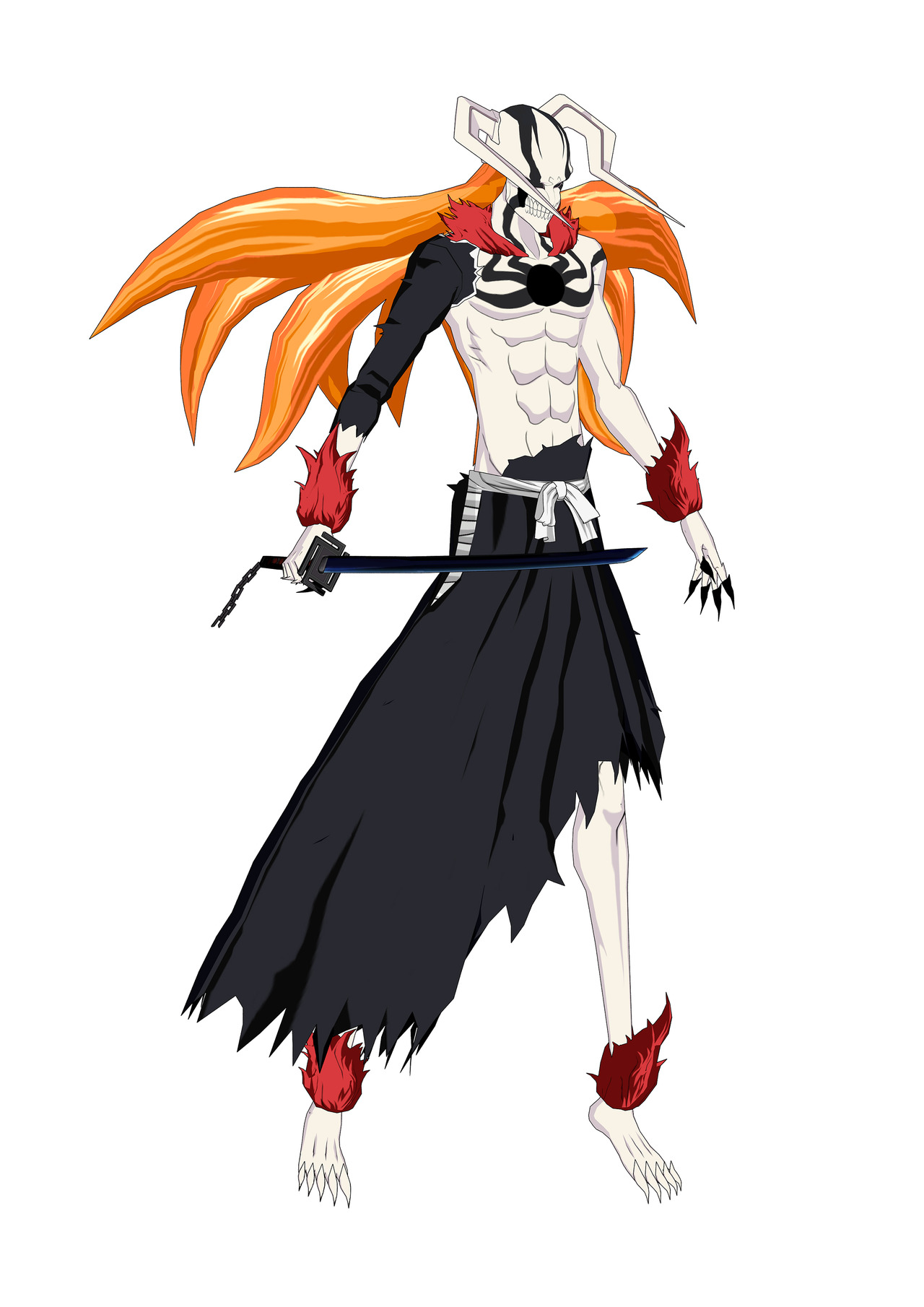 Full Hollow ichigo Vasto Lorde by Xsoul2007 on DeviantArt