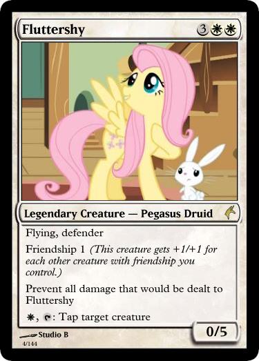 fluttershy mtg card Ultra Pro My Little Pony Small Size Deck Protector Sleeves Featuring : Toys & Games Squaroes are made from 78% renewable raw materials Fluttershy Deck (Selesnya Commander