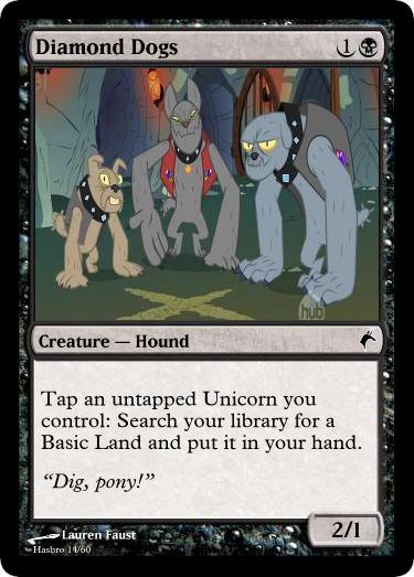 Diamond Dogs MtG