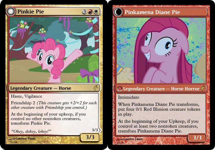 pinkie pie mtg card Time traveler seeking ruling on Pinkie Pie : r/magicthecirclejerking