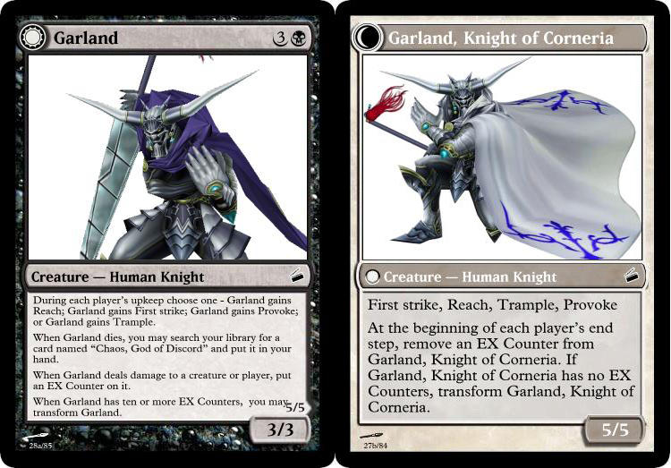 garland mtg card Magic: The Gathering - Final Fantasy Scene Box - at The Chaos Shrine You may put it into your graveyard.) Activate only as a sorcery. Garland---Garland, Knight of Corneria MtG