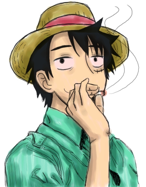 Wallpaper - Luffy  One Piece by SmokeDzn on DeviantArt