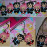 Amu and Ikuto charms