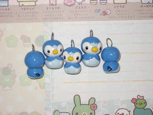 Mini Pokemon Piplup charms