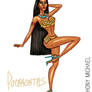 Disney 'Pin-Up' Princess, Pocahontas