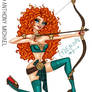 Disney 'Pin-Up' Princess, Merida