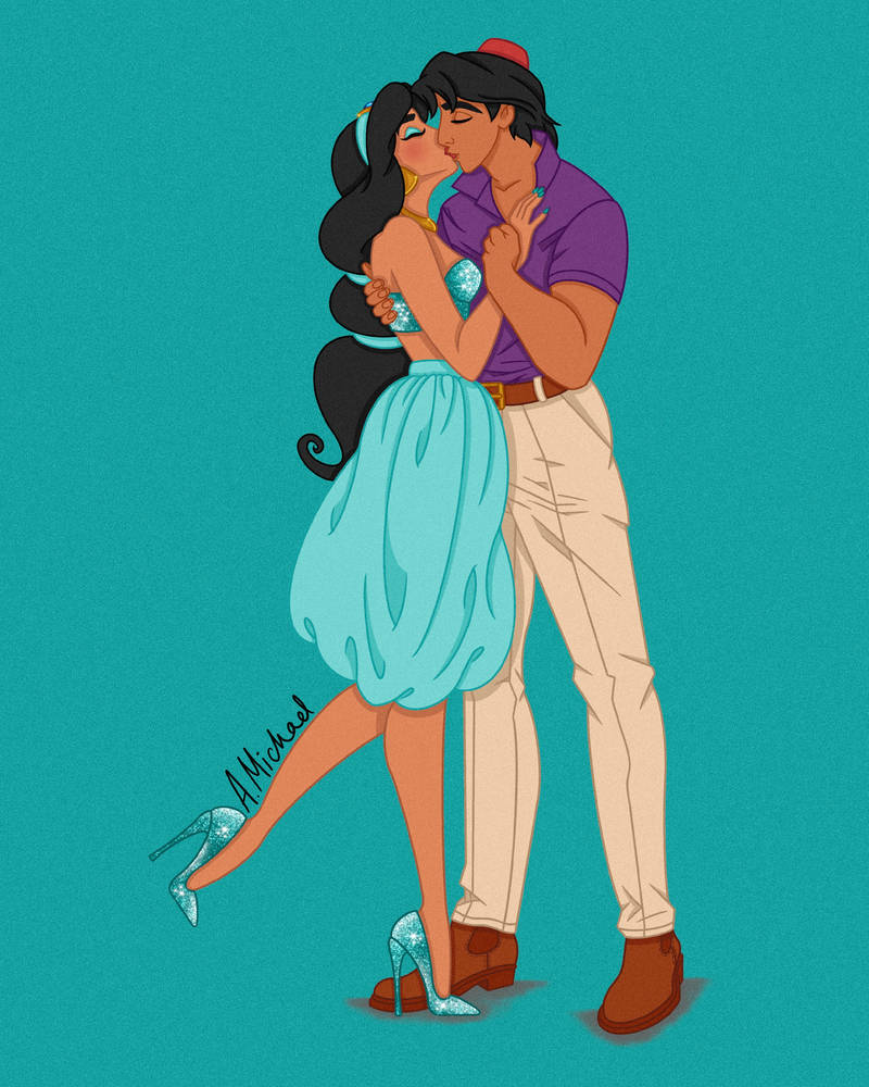 True Loves Kiss Princess Jasmine And Aladdin By Anth0nyM1cha3l On true-loves-kiss-princess-jasmine-and-aladdin-by-anth0nym1cha3l-on