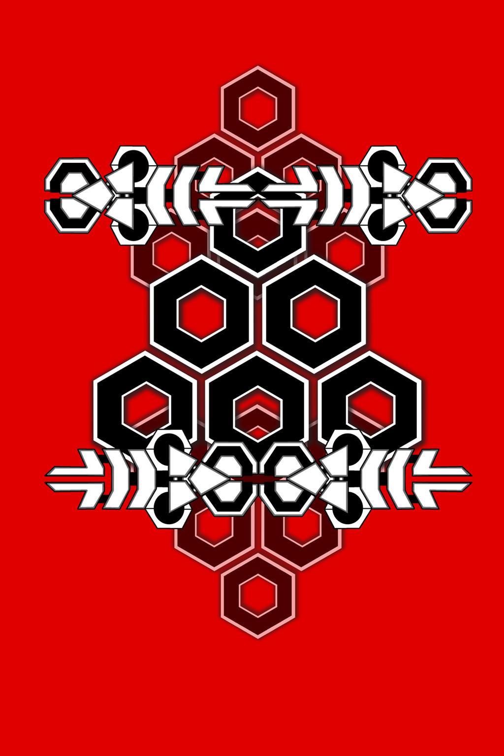 Geometric/Cyber pattern by iandf90 on DeviantArt