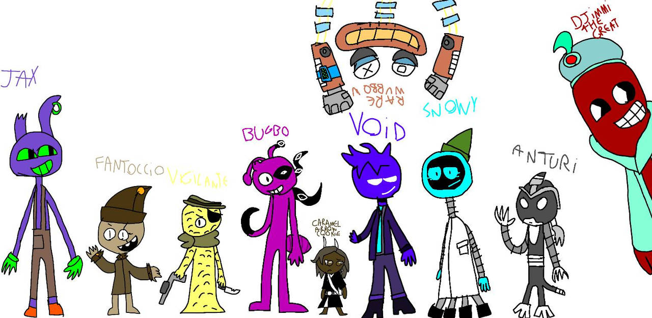 New Members Of The Weird Group By Karmuei174 On DeviantArt new-members-of-the-weird-group-by-karmuei174-on-deviantart