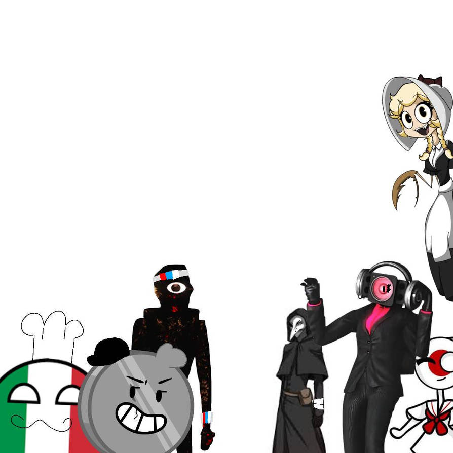 5rt members of the weird group by karmuei174 on DeviantArt
