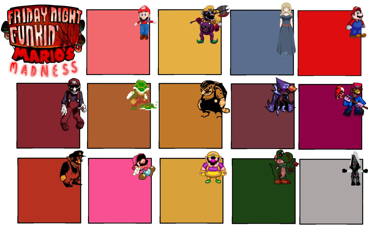 Horrorbrew Mario Mario Madness/HorrorBrew recast template part 5 by KarmueiAndHector1745 ...