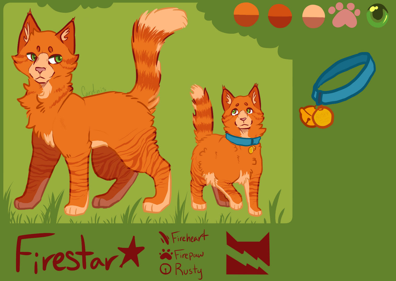 Firestar  Warrior Cats by Wolfyrawrrr -- Fur Affinity [dot] net