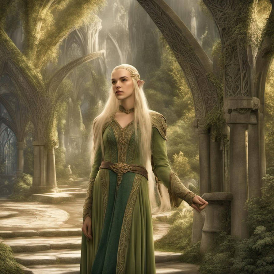 Elvev Riverside Elven in Rivendell by Lufisipico on DeviantArt