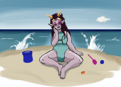 Feferi Beach Sketch