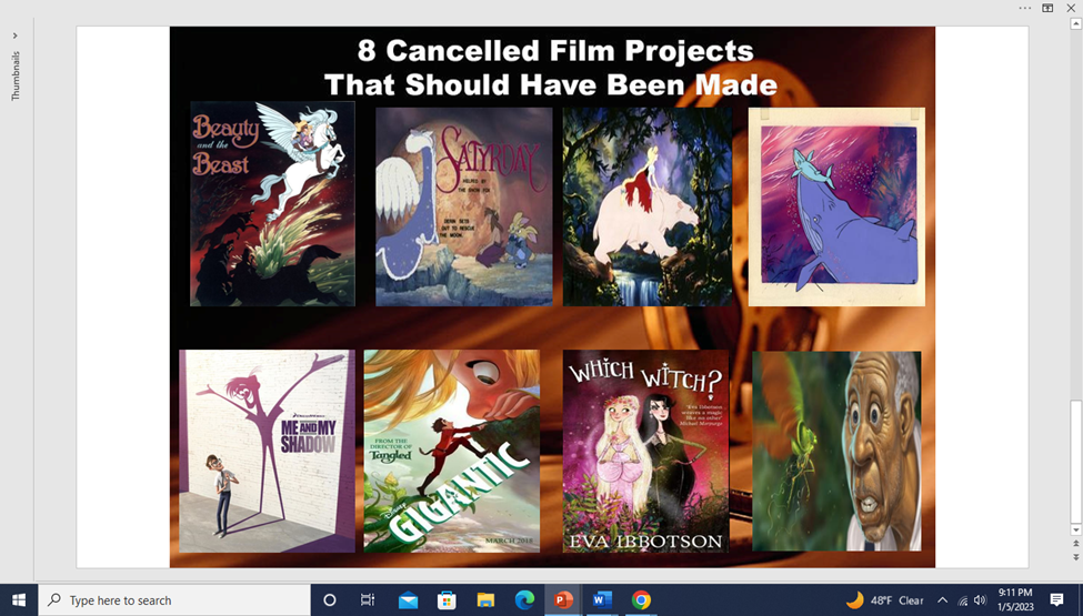 Cancelled Movies That Should Have Been by SpiritZodiac on DeviantArt