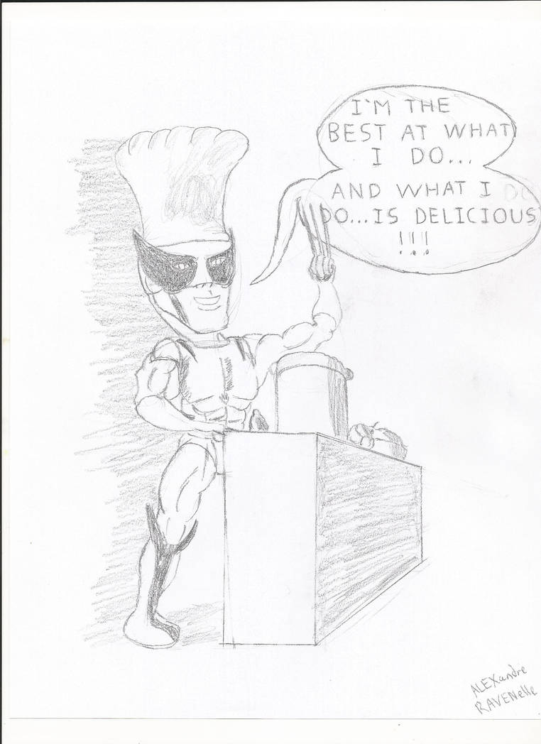 SD cook Wolverine Sketch by AlexRaven2 on DeviantArt