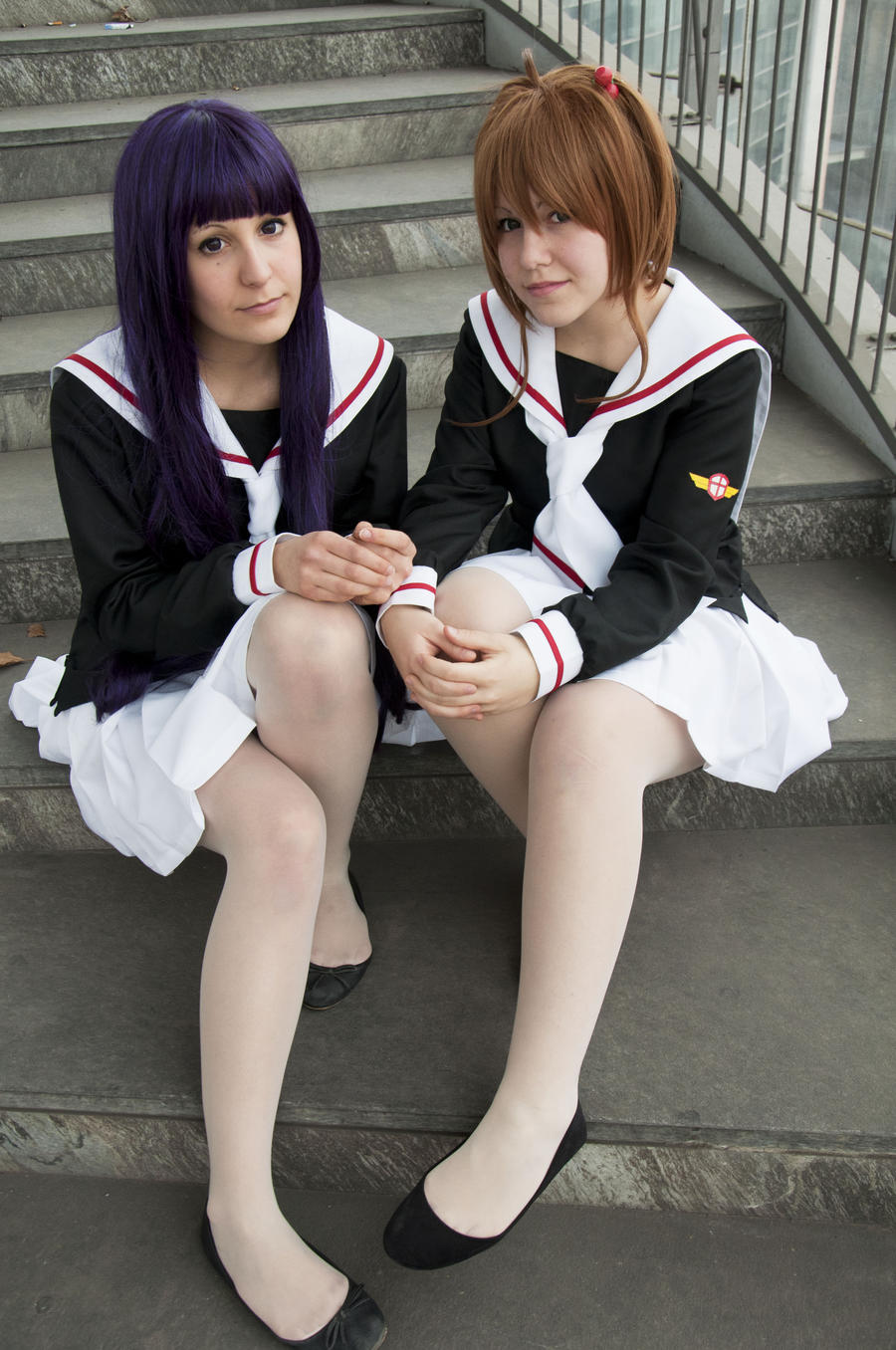 Tomoyo and  Sakura - Card Captor Sakura